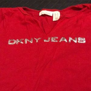 Red DKNY T-shirt